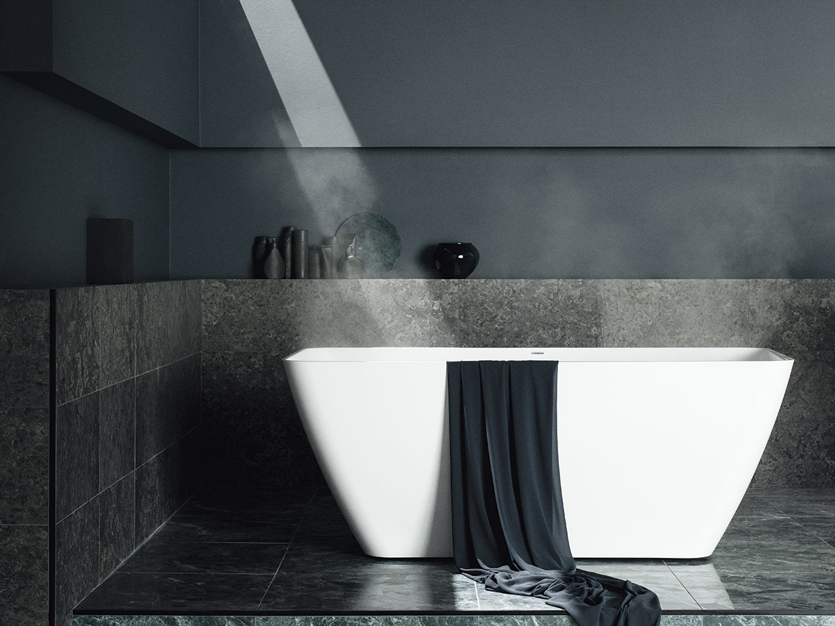 Savon badkar i Solid Surface