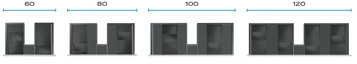 Lådinrede BOX ONE+
