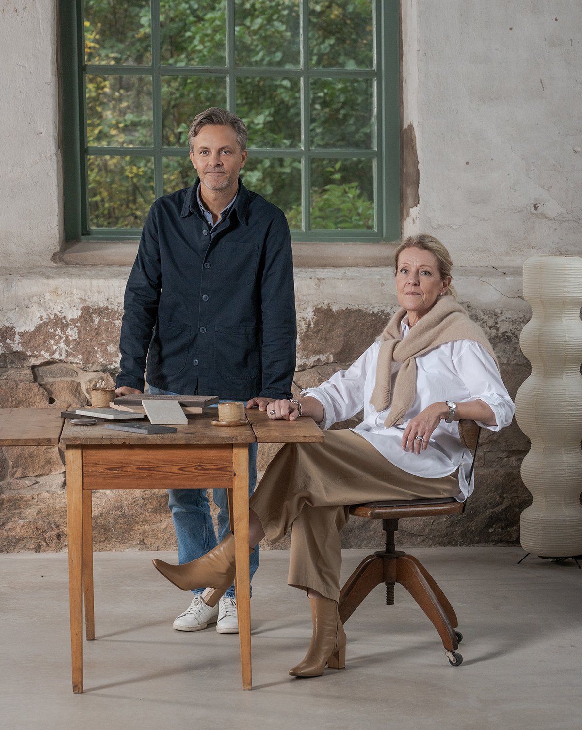 Produktcheferna Johan Körner och Mia Larsson