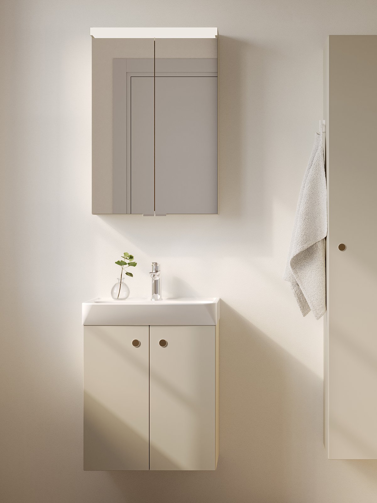 Intro tvättställsskåp i plåt