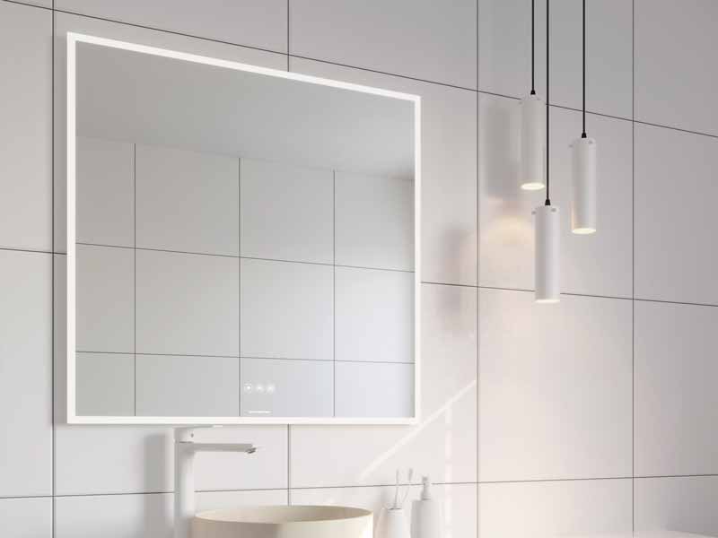 Ista spegel med LED-belysning