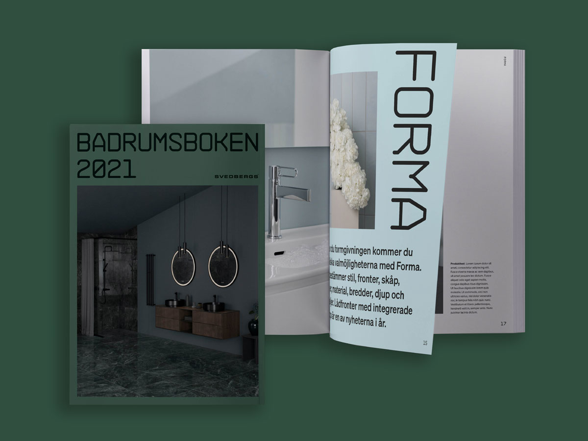 Svedbergs Badrumsbok 2021 - inspiration till badrummet