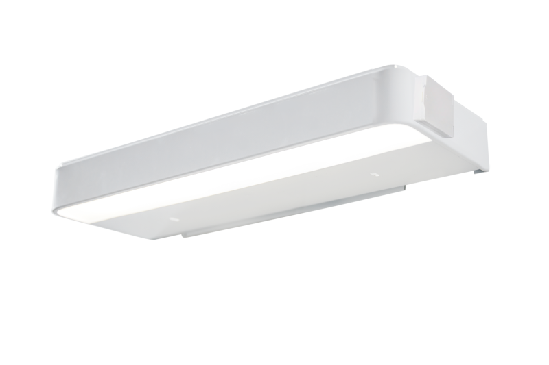 LED-belysning med eluttag