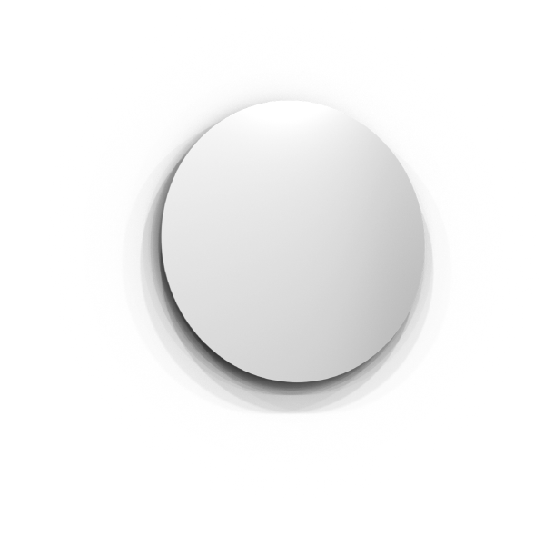 Valje spegel rund