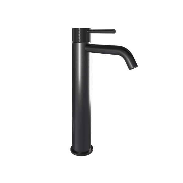 Skule lättrad tvättställsblandare, blyertssvart