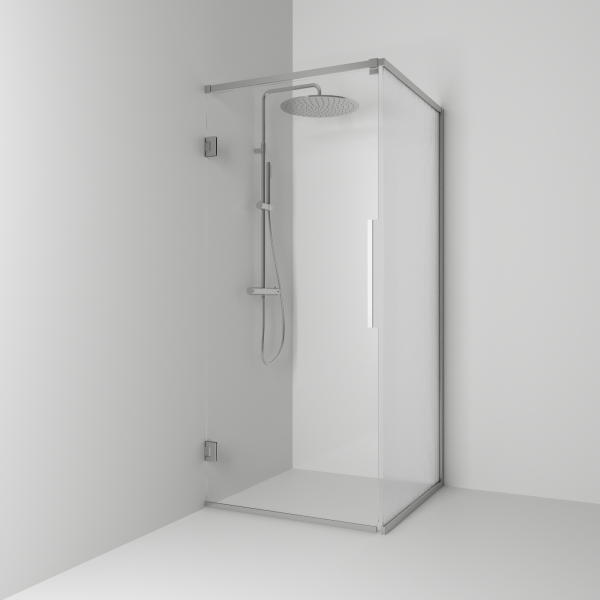 Langfoss hörndusch kombi 200 med linjeglas