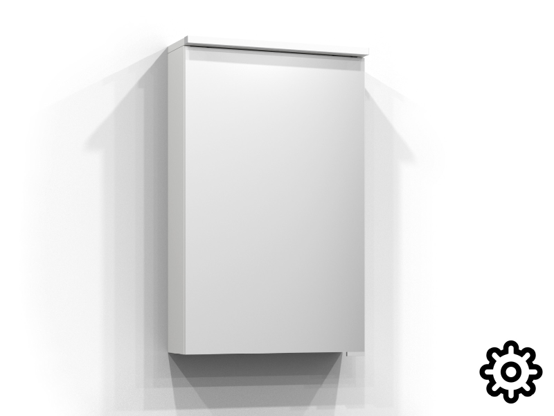 Bloc spegelskåp reservdelar